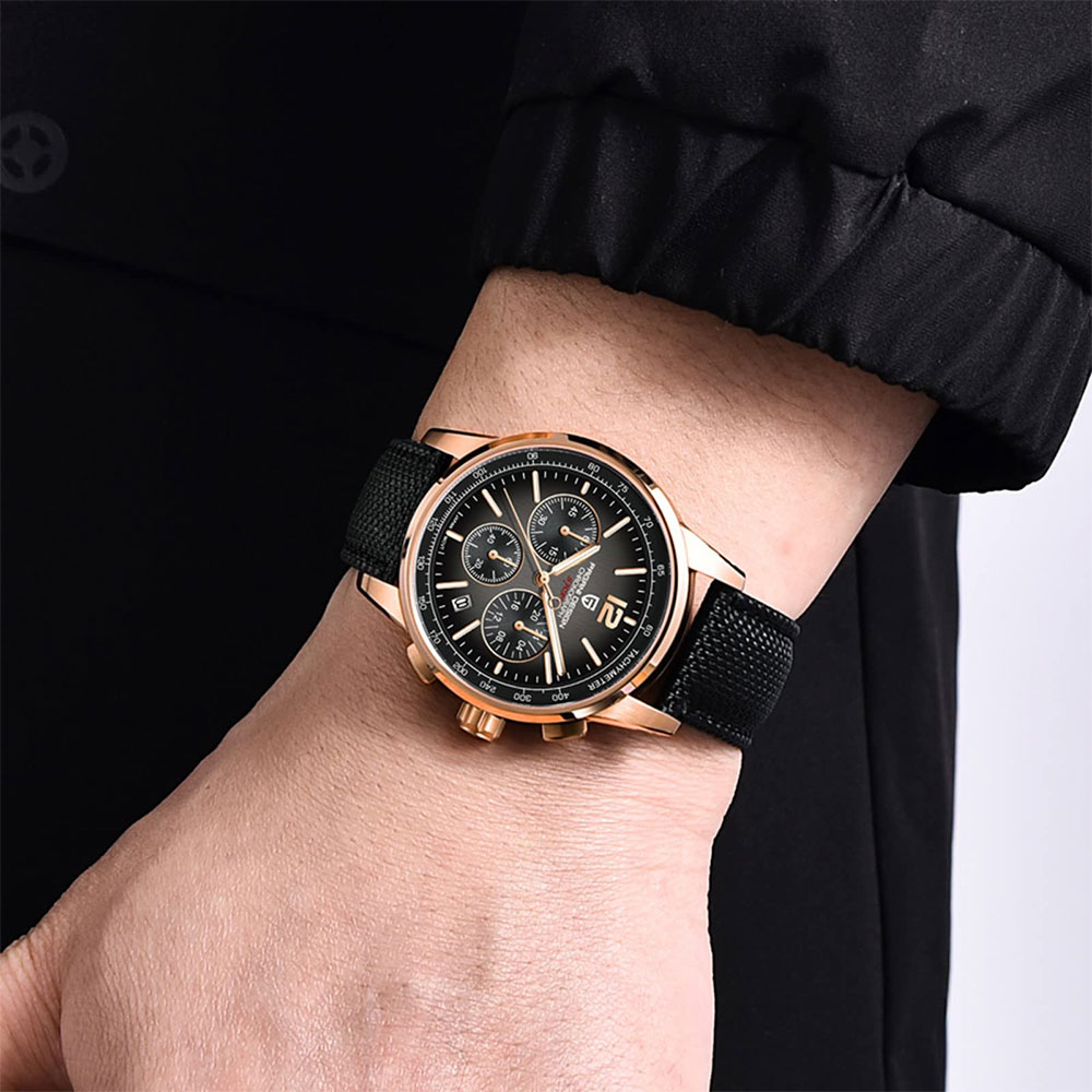 パガーニデザイン 新品 メンズ腕時計 41mm クロノグラフ - Luxury Zone のレビューと価格