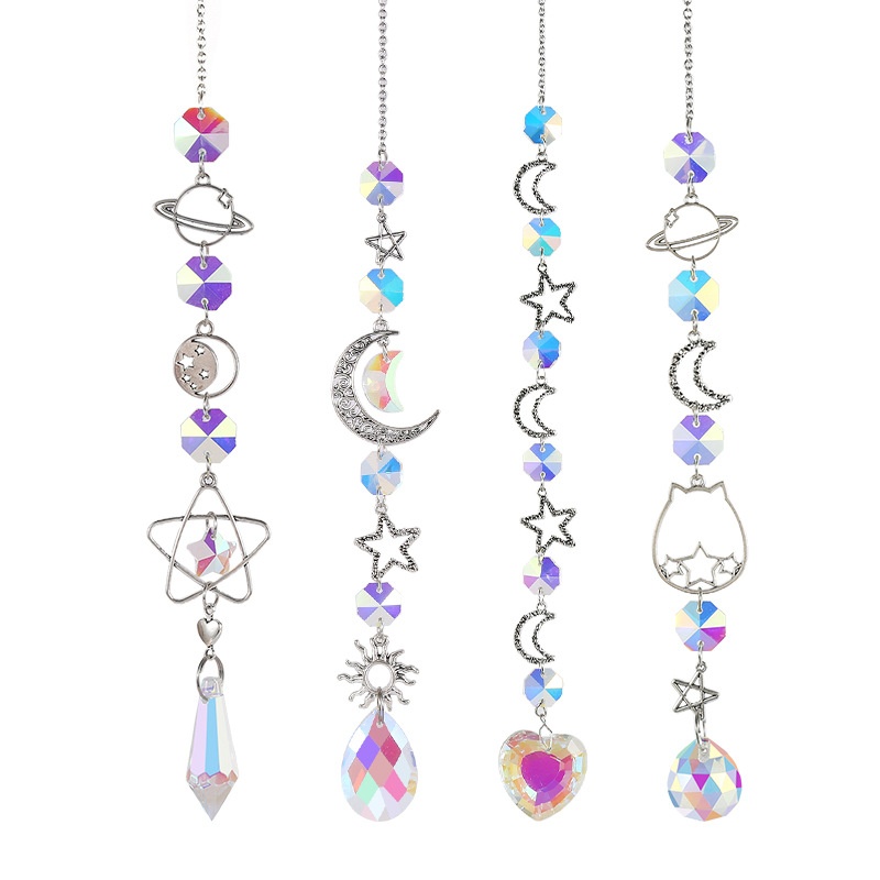 K9 クリスタル レインボー サンキャッチャー ラブハート＆ - Crystal Ball Decor のレビューと価格