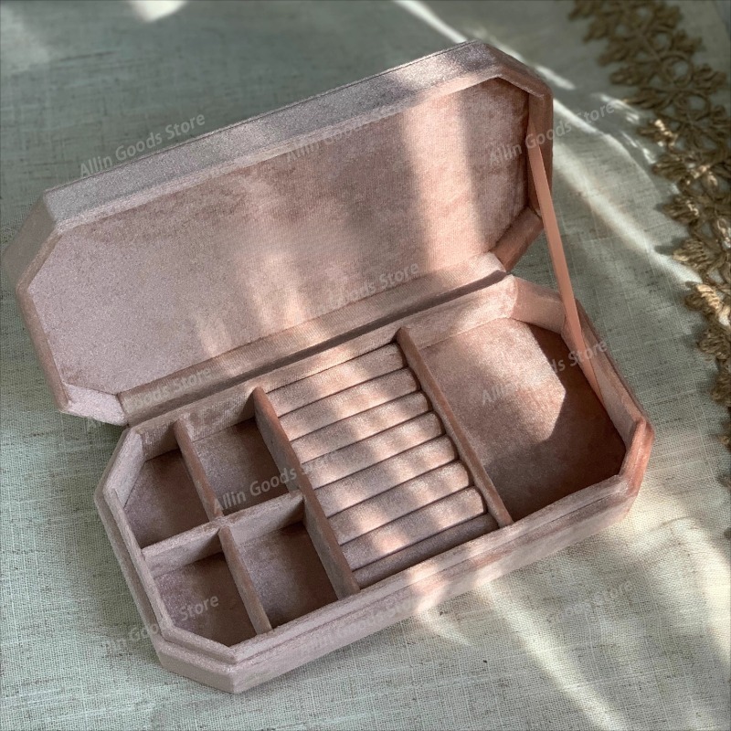 ベルベットリングジュエリーボックス高級ネックレス収納ボックス - Velvet Jewelry Box のレビューと価格