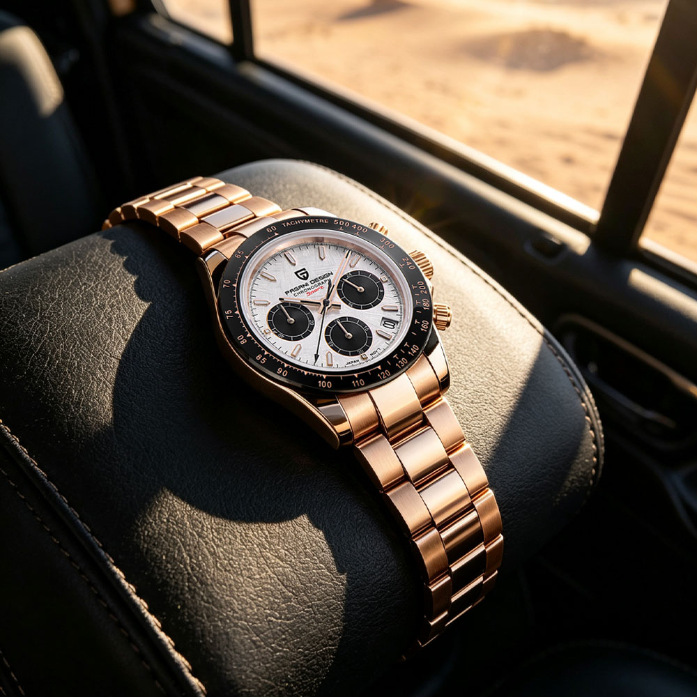 トップブランドパガーニデザイン高級メンズ腕時計多機能クロノグ - Luxury Zone のレビューと価格