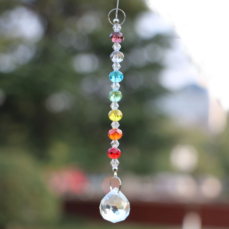 クリスタルボールプリズム,キャンディーキャッチャー,庭の装飾 - Crystal Ball Decor のレビューと価格