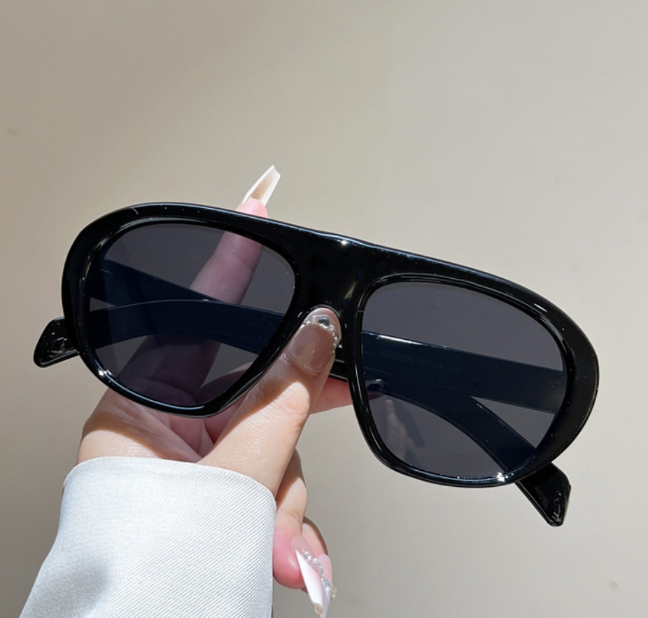 新しい特大パイロットサングラス女性男性ヴィンテージブランドサ - Luxury Zone のレビューと価格