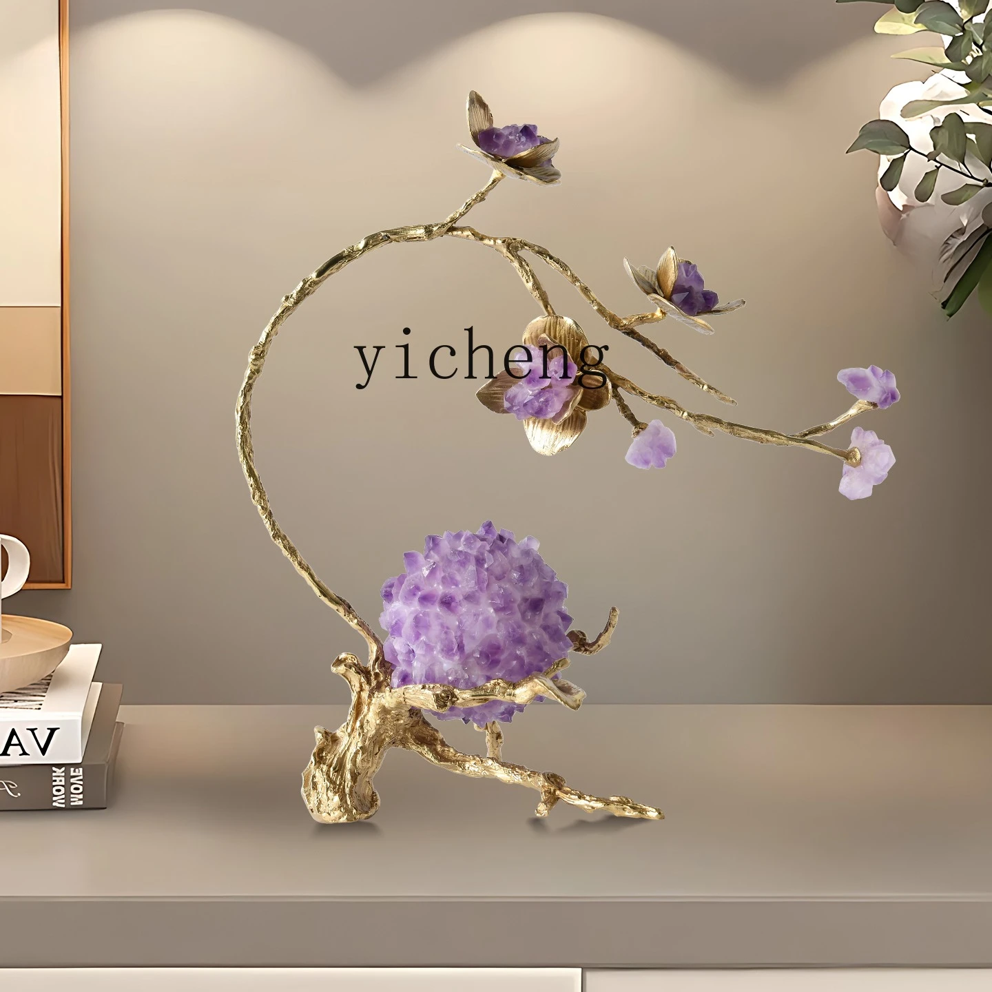 リビングルームテレビキャビネットライトラグジュアリーハイエン - Crystal Ball Decor のレビューと価格