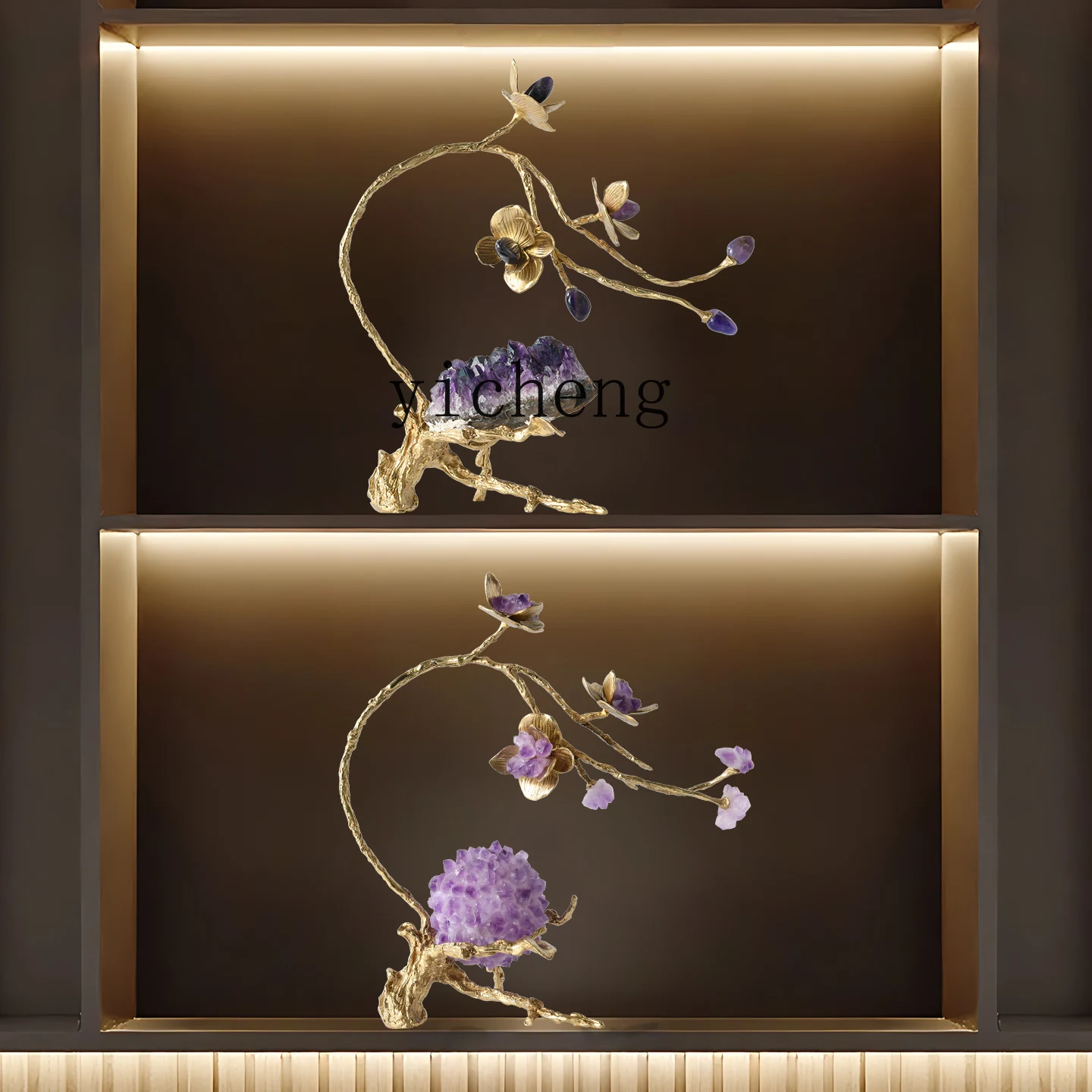 リビングルームテレビキャビネットライトラグジュアリーハイエン - Crystal Ball Decor のレビューと価格