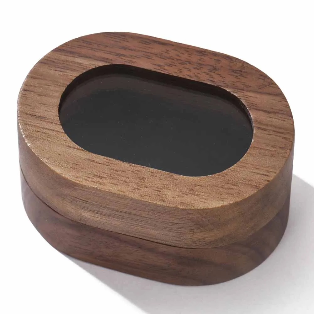黒のギフトボックスジュエリー用ベルベットバッグネックレスリン - Velvet Jewelry Box のレビューと価格